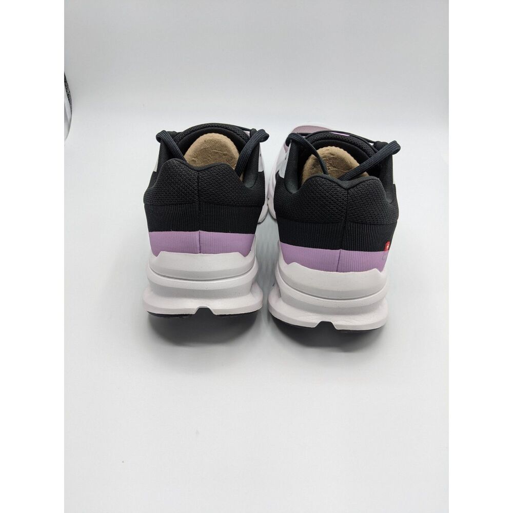 On Women's Cloudrunner Sneakers, Heron/Black, 6 Medium US - Picture 4 of 9
